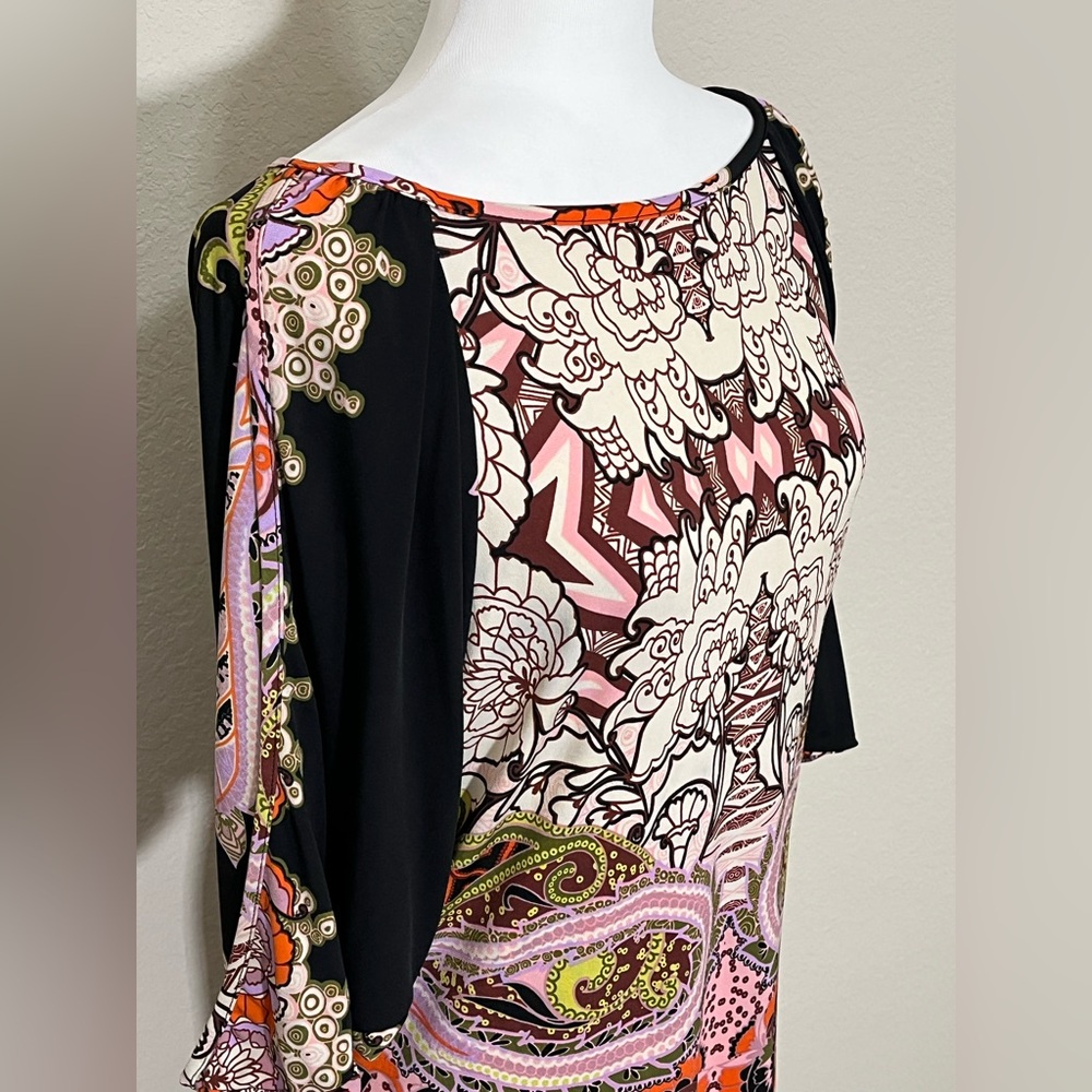 Uncle Frank Bohemian Maximalist Gypsy Tunic Dress M